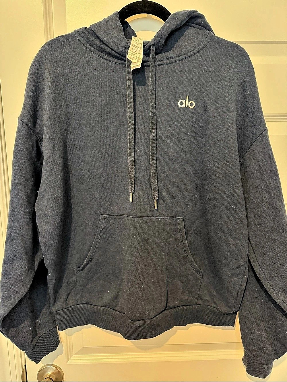 alo accolade Hoodie navy blue Size Medium